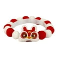 thumbnail image 1 of Collar para cachorros con bolas de felpa, collar decorativo para gatos, collar para gatitos, collar para cachorros para perros pequeños y medianos,, 1 of 8