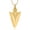 Gold, variant on Mens Urn Necklace for Ashes Stainless Steel Tribal Spearpoint Arrowhead Memorial Cremation Pendant Bereavement Keepsakes Jewelry for Loss of a Loved One