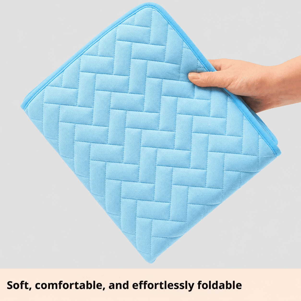 Dog Cooling Mat, Self Cooling Pet Pad Pressure Activated Gel, No Freezing Required Cooling Pad for Dogs and Cats, Portable Cooling Mat for Indoor, Outdoor & Car Use