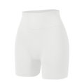 thumbnail image 5 of zbxnLI Women's High Waist Yoga Shorts Butt Lift Stretch Slim Ribbed Workout Running Bike Shorts Activewear, 5 of 7