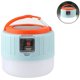 thumbnail image 1 of Linterna Solar LED para Camping Recargable, Linterna de Emergencia - Linterna con Control Remoto Luces para Carpa, Banco de energía, 3 Modos de luz, Luz para Acampar al Aire Libre, Viajes, Pesca, Sen, 1 of 5