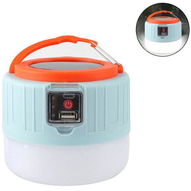 Linterna Solar LED para Camping Recargable, Linterna de Emergencia - Linterna con Control Remoto Luces para Carpa, Banco de energía, 3 Modos de luz, Luz para Acampar al Aire Libre, Viajes, Pesca, Sen