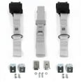 thumbnail image 1 of Chevy FS Blazer 1973-1991 Standard 2 Point Gray & Grey Retractable Bench Seat Belt Kit with Bracketry - 3 Belts, 1 of 1