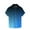 Blue, variant on fatyb Button down Shirts for Men Short Sleeve Summer Beach Shirts Fashion Gradient Color Mens Shirts