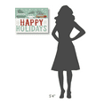 thumbnail image 4 of Global Gallery's 'Holiday on Wheels IX' By Michael Mullan Stretched Canvas Wall Art, 4 of 4