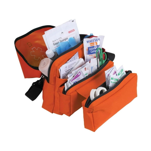 Rothco EMS Medical Field Pouch, Orange, 28430-Orange