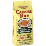 Golden Star Calrose Rice, 5 lbs, (Pack of 8)