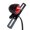 Black, variant on BHYShop Motorcycle Retro Vintage Bullet Tail Stop Brake Running Light for Harley Honda Kawasaki Suzuki Yamaha Rat Chopper Bobber Cruiser Cafe Racer VT CB