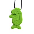 thumbnail image 1 of Collares para niños sensoriales | Juguetes masticables de silicona con forma de dinosaurio para niños | Collar masticable para niños Juguete portátil Collar masticable para niños sensoriales, 1 of 7