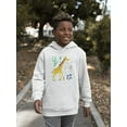 thumbnail image 2 of Giraffe Doodle Safari Hoodie Juniors -Image by Shutterstock,  Small, 2 of 4
