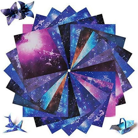 TESNN Origami double face, papier artisanal pour enfants Constellation ...