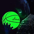 thumbnail image 5 of Baloncesto luminoso holográfico, tamaño 7 Baloncesto reflectante en la oscuridad Baloncesto brillante Baloncesto ultra sensible, 5 of 5