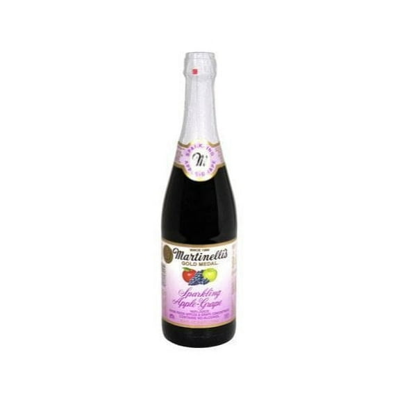 Martinelli's Sparkling Juice Apple Grape - 25.4 fl oz Pack of 2