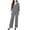 Jet Snowpop, variant on Womens Petites Matte Jersey Belted Jumpsuit