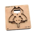 thumbnail image 4 of Leather Cutting Die Easy to Use Multipurpose Embossing Leathercraft Handwork Cow Elephant Shaped, 4 of 9