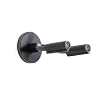 Levy's Black Forged Guitar Hanger w/ Black Leather