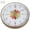 12 inch, variant on Learning Clock for Kids Telling Time Easily Teaching Clock Silent Non Ticking Battery Operated Colorful Teaching Time Clock Decorative for Kids Room Classroom School Playroom (10 Inch)
