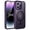 Deep Purple, variant on JETech Magnetic Case for iPhone 14 Pro Max 6.7-Inch Compatible with MagSafe, Translucent Matte Back Slim Shockproof Phone Cover (Black)