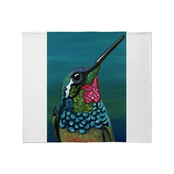 CafePress - Hummingbird Throw Blanket - Soft Fleece Throw Blanket, 50"x60" for All Ages