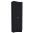 thumbnail image 4 of Kitchen Pantry 71.1" High, 4 Doors, 5 Adjustable Shelves - Black Affability H Pantry,, 4 of 4
