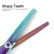 thumbnail image 2 of Tijeras para adelgazar el cabello Ecomeon tijeras profesionales para peluquería plata, 2 of 6
