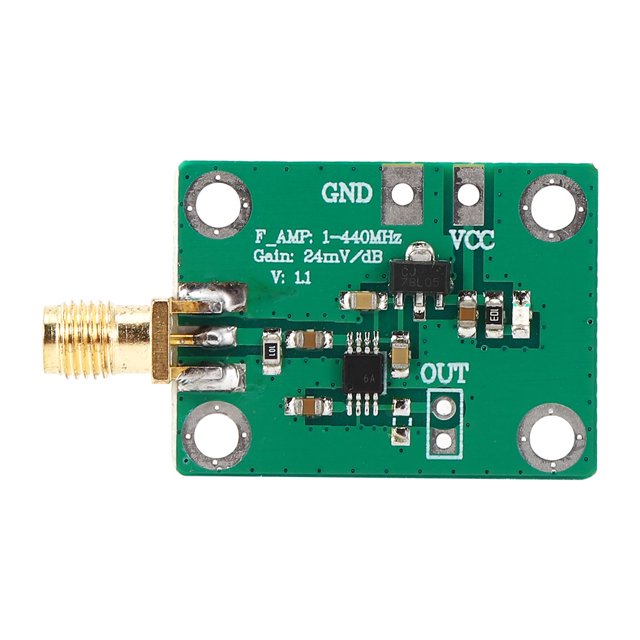 M Hz Logarithmic Detector,AD8310 0.1‑440MHz High Frequency RF Logarithmic Detector Logarithmic Detector Power Meter Masterfully Created