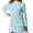 Sky-blue, variant on Women's Cable Knit Sweater - Oversized Crewneck Pullover, Cozy Fall Winter Fashion
