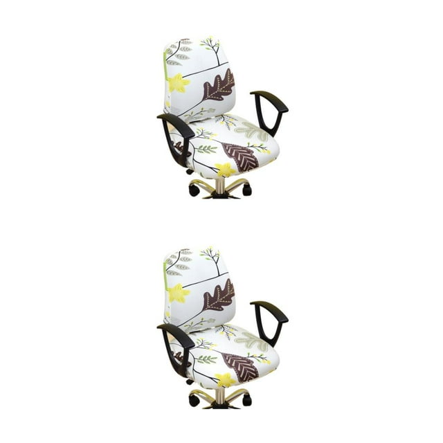 Baohd 2piece Dustproof Chair Covers For Armchair For Protection Computer Chair Cover Seat Cover Youth aftertaste 2Set