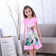 thumbnail image 1 of Robe de Nuit pour Tout-Petits Petites Filles Princess Pyjama Robe, 1 of 2