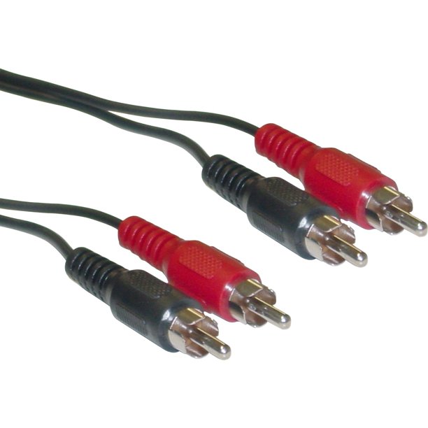 Cable Wholesale 10R102106 2 channel RCA Stereo Audio Cable & Dual RCA