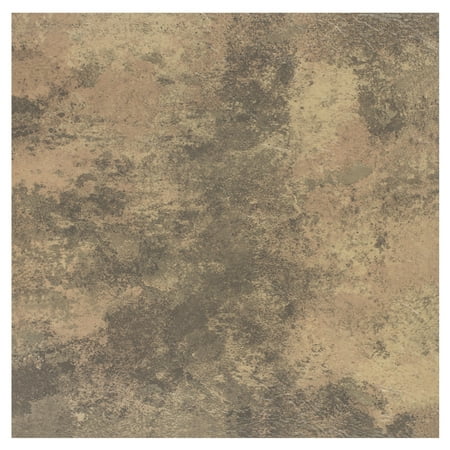 Achim Portfolio 12x12 2.0mm Self Adhesive Vinyl Floor Tile - Stone Travertine - 9 Tiles/9 sq.