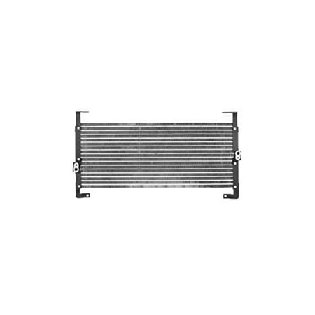 A-C Condenser - Pacific Best Inc Fit/For 4602 95-99 Dodge Plymouth Neon Serpentine Alumunim With Brackets (Usa-Build (Best Ar Build Parts)
