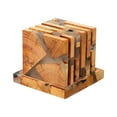 thumbnail image 2 of weibbin 6-piece Set Of Circular Including With Wooden Resin Used As Aristocratic Table, 2 of 4
