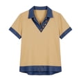 thumbnail image 3 of MAIHAN Womens Short Sleeve T-Shirts Casual Summer Boho Tops Soft Basic Tees Summer Baggy Tops Cotton Tee Shirts for Women, 3 of 3
