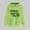02 Green, variant on Women's Clothing Cartoon Cute Cat Graphic Casual Cotton Pullover Hoodies Sweatshirt