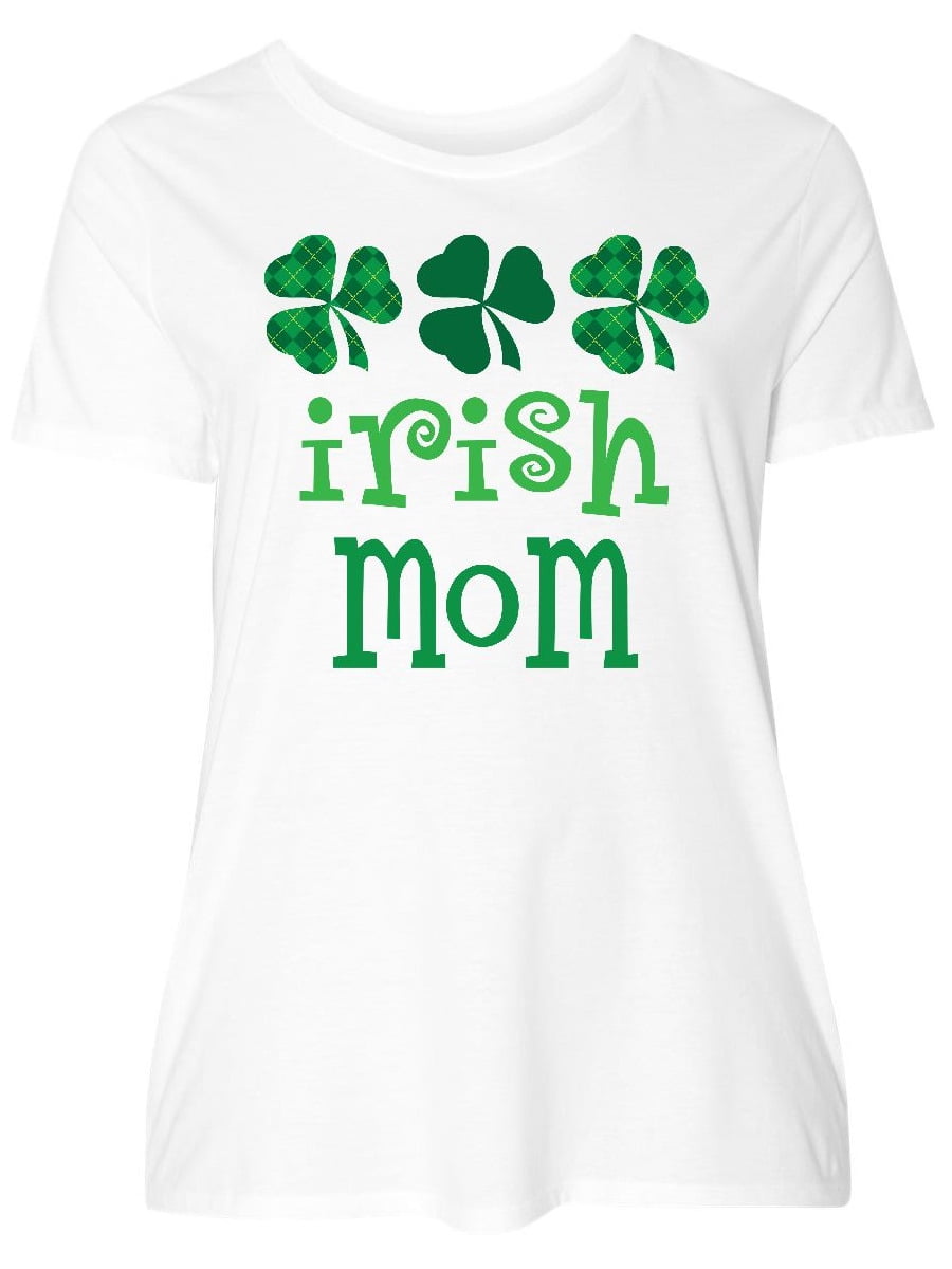 st patrick's day shirts women's plus size