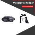 thumbnail image 5 of Guardabarros trasero para motocicleta, guardabarros para rueda, cubierta protectora contra salpicaduras de fibra de carbono sin soporte para neumáticos Bel, 5 of 5