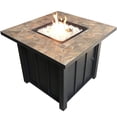 thumbnail image 1 of Hiland AFP-STT Ardoise Tuile Haut 40 000 BTU Propane Foyer, Bronze Carré, 1 of 4