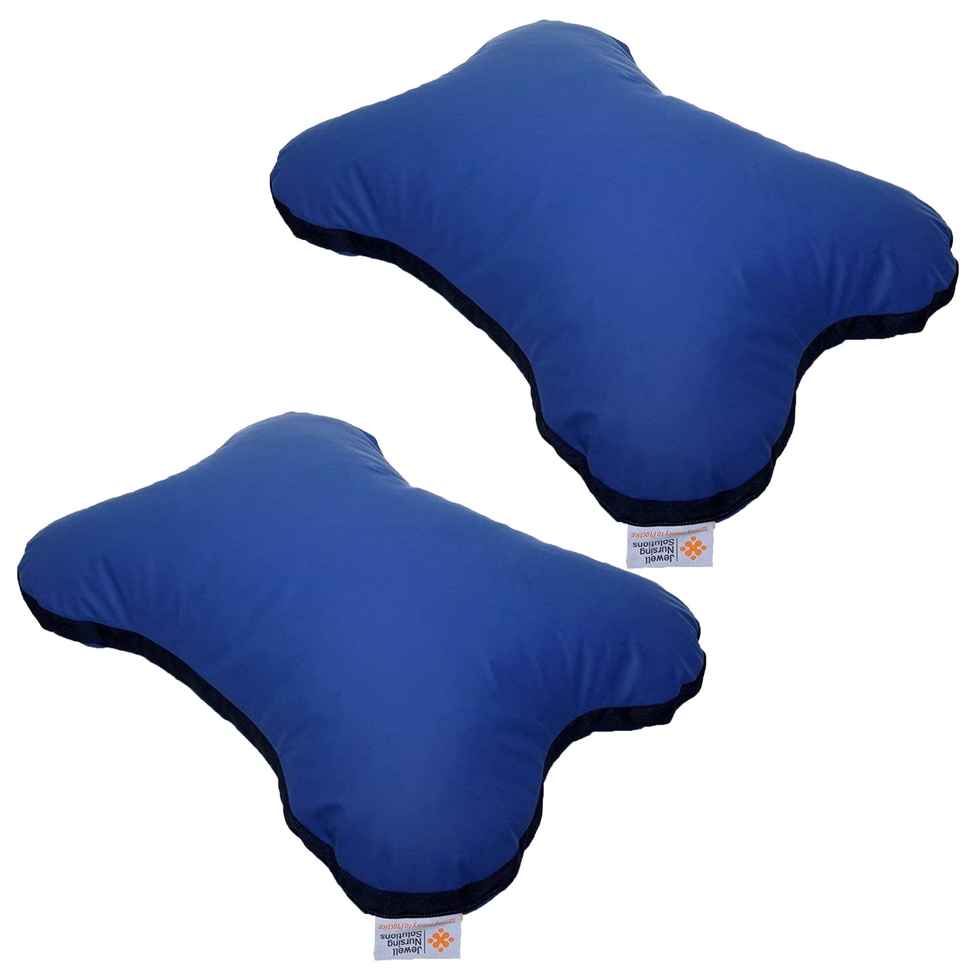 Hypoallergenic Contoured Pillows for Bedsore Prevention Blue 2 Pack in Bahrain at BHD 64 Rating 5
