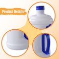 thumbnail image 7 of QSTDGVPW Reusable 3L Water Bottle with Cap, Ideal for Sports, Office, Ceremonies, Cooking Milky White Blue, 7 of 7