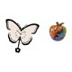 thumbnail image 5 of Reloj De Pared De Mariposa De Acrílico Con Escultura De Grafiti Nórdico, Obra Decorativa Para Oficina, Comedor, Habitación Infantil, Mesa De Granja, Bar Y Hogar., 5 of 8