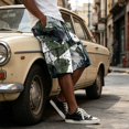 thumbnail image 4 of Camo Cargo Shorts for Men Summer Workout Hiking Shorts with Pockets Knee Length Casual Loose Bermuda Athletic Short, 4 of 6