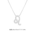 thumbnail image 1 of stanreset Constellation Theme Friendship Necklace Creative Comfortable Ins Exquisite Durable Rust-proof Lightweight Fashion Accessory Leo Silver, 1 of 6