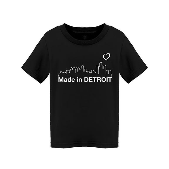 Made In Detroit. T-Shirt Toddler -Smartprints Designs, 5 Toddler