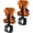 Yellow, variant on 2Pcs Tool Belt Holders for Drill & Hammer, Self-Locking Quick-Draw Metal Hanger w/ Double Lock, Universal Belt Clip for Any Belt, Gray for Pros (Yellow)