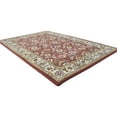 thumbnail image 5 of Hand Tufted Red Wool Rug 4' X 6' Persian Kashan Oriental Room Size Carpet, 5 of 9