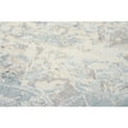 thumbnail image 2 of Alora Decor Glamour 3'11" x 5'6" Vine/Scroll Teal/Blue/Gray/Rust/Blue Area Rug, 2 of 3