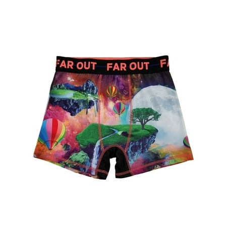 Top Drawer Mens Far Out Psychedelic Trippy Galactic Underwear