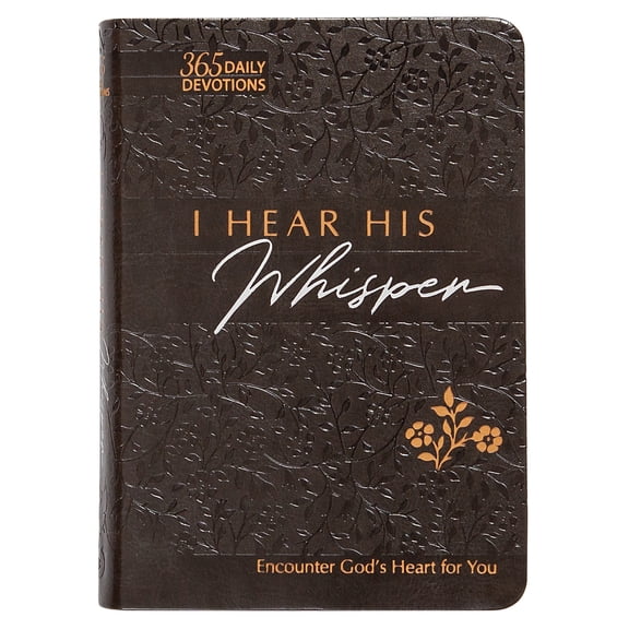 Pre-Owned I Hear His Whisper 365 Daily Devotions (Gift Edition): Encounter God's Heart for You (Imitation Leather) 1424558514 9781424558513