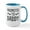 White/Blue Inside, variant on CafePress - Promoted To Daddy! Ceramic Mug - 15 oz Ceramic Large White Novelty Mug